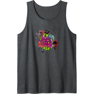 image:imageTrolls World Tour  RockO Queens Tank TopDark Heather Grey