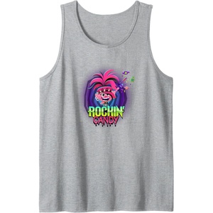 image:imageTrolls World Tour  Rockin Candy Tank TopHeather Grey
