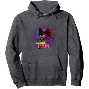 image:imageTrolls World Tour  Scary Pair Pullover HoodieDark Heather Grey