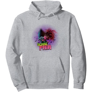 image:imageTrolls World Tour  Scary Pair Pullover HoodieHeather Grey