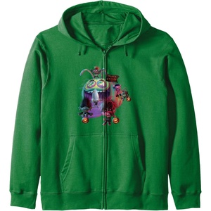 image:imageTrolls World Tour  Trolls World Tour  Troll Or Treat Zip HoodieDark Green