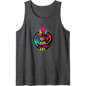 image:imageTrolls World Travel  Schlechter Schreckentag Tank TopDark Heather Grey