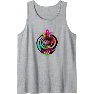 image:imageTrolls World Travel  Schlechter Schreckentag Tank TopHeather Grey