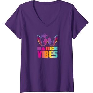 image:imageWomens Trolls  Dance Vibes VNeck TShirtPurple