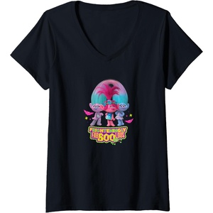 image:imageWomens Trolls Faboolous VNeck TShirtBlack