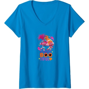 image:imageWomens Trolls Simply Bootiful VNeck TShirtSapphire Blue