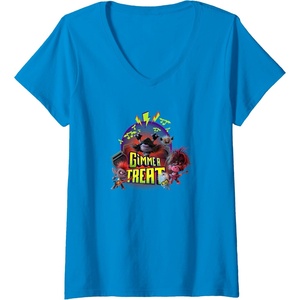 image:imageWomens Trolls World Tour  Gimme A Treat VNeck TShirtSapphire Blue