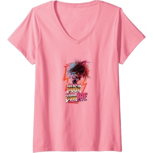 image:imageWomens Trolls World Tour  Rock ZomBAE VNeck TShirtPink