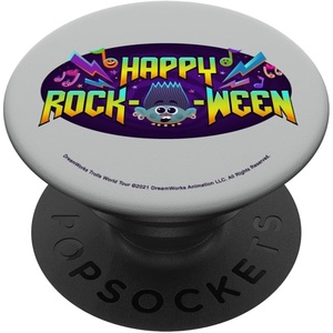 image:imageTrolls World Tour  Happy Rock O Ween PopSockets Adhesive PopGripAdhesive PopGrip