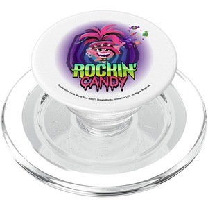 image:imageTrolls World Tour  Rockin Candy PopSockets Adhesive PopGripMagnetic PopGrip