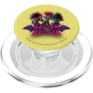 image:imageTrolls World Tour  Troll Or Treat PopSockets Adhesive PopGripMagnetic PopGrip