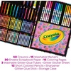 image:imageCrayola Trolls World Tour Inspiration Art Case Over 110 Pieces Art Set Gifts for Kids Age 5 6 7 8
