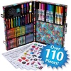 image:imageCrayola Trolls World Tour Inspiration Art Case Over 110 Pieces Art Set Gifts for Kids Age 5 6 7 8