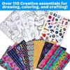 image:imageCrayola Trolls World Tour Inspiration Art Case Over 110 Pieces Art Set Gifts for Kids Age 5 6 7 8
