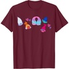 image:imageTrolls  Patch TShirtBurgundy