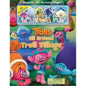 image:imageDreamWorks Trolls All Around Troll Village Magnetic Hardcover