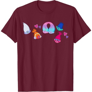 image:imageTrolls  Patch TShirtBurgundy