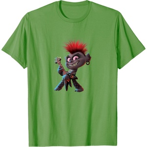 image:imageTrolls World Tour  Queen Barb TShirtGrass Green
