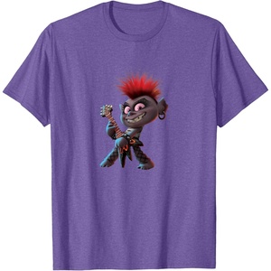 image:imageTrolls World Tour  Queen Barb TShirtPurple Heather