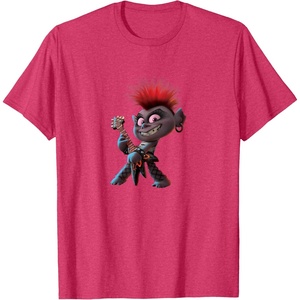 image:imageTrolls World Tour  Queen Barb TShirtRed Heather