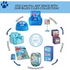image:imageIdea Nuova DreamWorks Trolls 3 Drawer Soft Storage Unit with Poly Canvas FrameBlues Clues