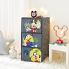 image:imageIdea Nuova DreamWorks Trolls 3 Drawer Soft Storage Unit with Poly Canvas FrameMickey Mouse