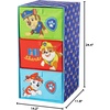 image:imageIdea Nuova DreamWorks Trolls 3 Drawer Soft Storage Unit with Poly Canvas FramePaw Patrol