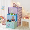 image:imageIdea Nuova DreamWorks Trolls 3 Drawer Soft Storage Unit with Poly Canvas FrameFrozen