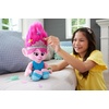 image:imageMattel DreamWorks Trolls Band Together Plush Toy Hair Pops Showtime Surprise Queen Poppy Soft Doll with Lights Sounds 1 Hair Pops amp 3 Accessories