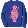 image:imageTrolls Dont Give Up Poppy SweatshirtRoyal Blue