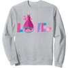 image:imageTrolls Poppy Love Valentine SweatshirtHeather Grey
