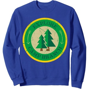 image:imageTrolls Explore Camp Branch SweatshirtRoyal Blue