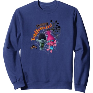 image:imageTrolls Happy Halloween SweatshirtNavy Blue