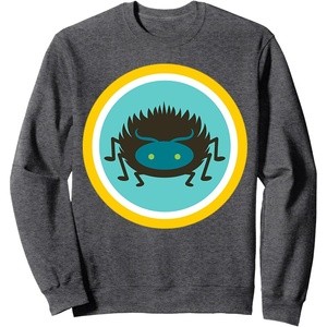 image:imageTrolls Spider SweatshirtDark Heather Grey
