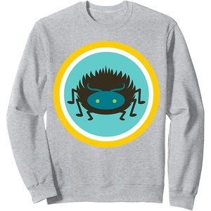 image:imageTrolls Spider SweatshirtHeather Grey