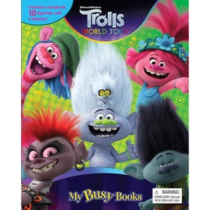 image:imageDreamWorks Trolls World Tour My Busy Books English and French Edition