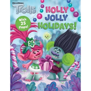 image:imageDreamworks Trolls Holly Jolly Holidays LifttheFlap