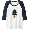 image:imageTrolls World Tour  Branch and Pumpkin Raglan Baseball TeeNavy BlueWhite