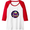 image:imageTrolls World Tour  EEEEE Raglan Baseball TeeRedWhite
