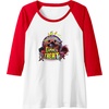 image:imageTrolls World Tour  Gimme A Treat Raglan Baseball TeeRedWhite