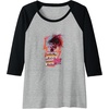 image:imageTrolls World Tour  Rock ZomBAE Raglan Baseball TeeBlackAthletic Heather