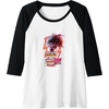 image:imageTrolls World Tour  Rock ZomBAE Raglan Baseball TeeBlackWhite