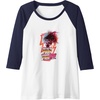 image:imageTrolls World Tour  Rock ZomBAE Raglan Baseball TeeNavy BlueWhite