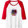 image:imageTrolls World Tour  Scary Pair Raglan Baseball TeeRedWhite