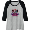 image:imageTrolls World Tour  Troll Or Treat Raglan Baseball TeeBlackAthletic Heather