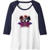 image:imageTrolls World Tour  Troll Or Treat Raglan Baseball TeeNavy BlueWhite