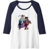 image:imageTrolls World Tour  Trolls World Tour  Troll Or Treat Raglan Baseball TeeNavy BlueWhite