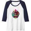 image:imageTrolls World Travel  Schlechter Schreckentag Raglan Baseball TeeNavy BlueWhite