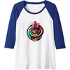 image:imageTrolls World Travel  Schlechter Schreckentag Raglan Baseball TeeRoyal BlueWhite