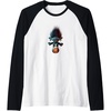 image:imageTrolls World Tour  Branch and Pumpkin Raglan Baseball TeeBlackWhite